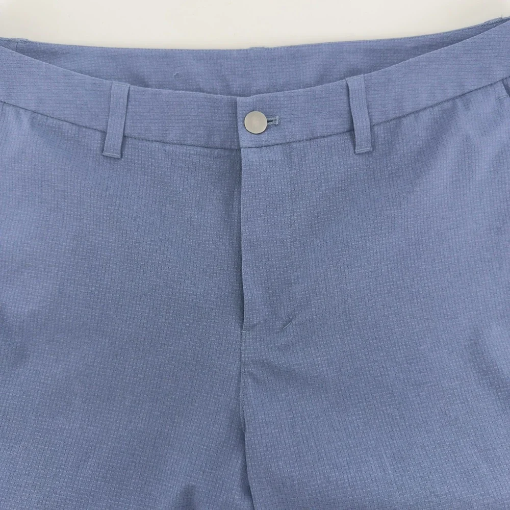 Lululemon‎ Commission Slim-Fit Pant Warpstreme Blue Mens 36